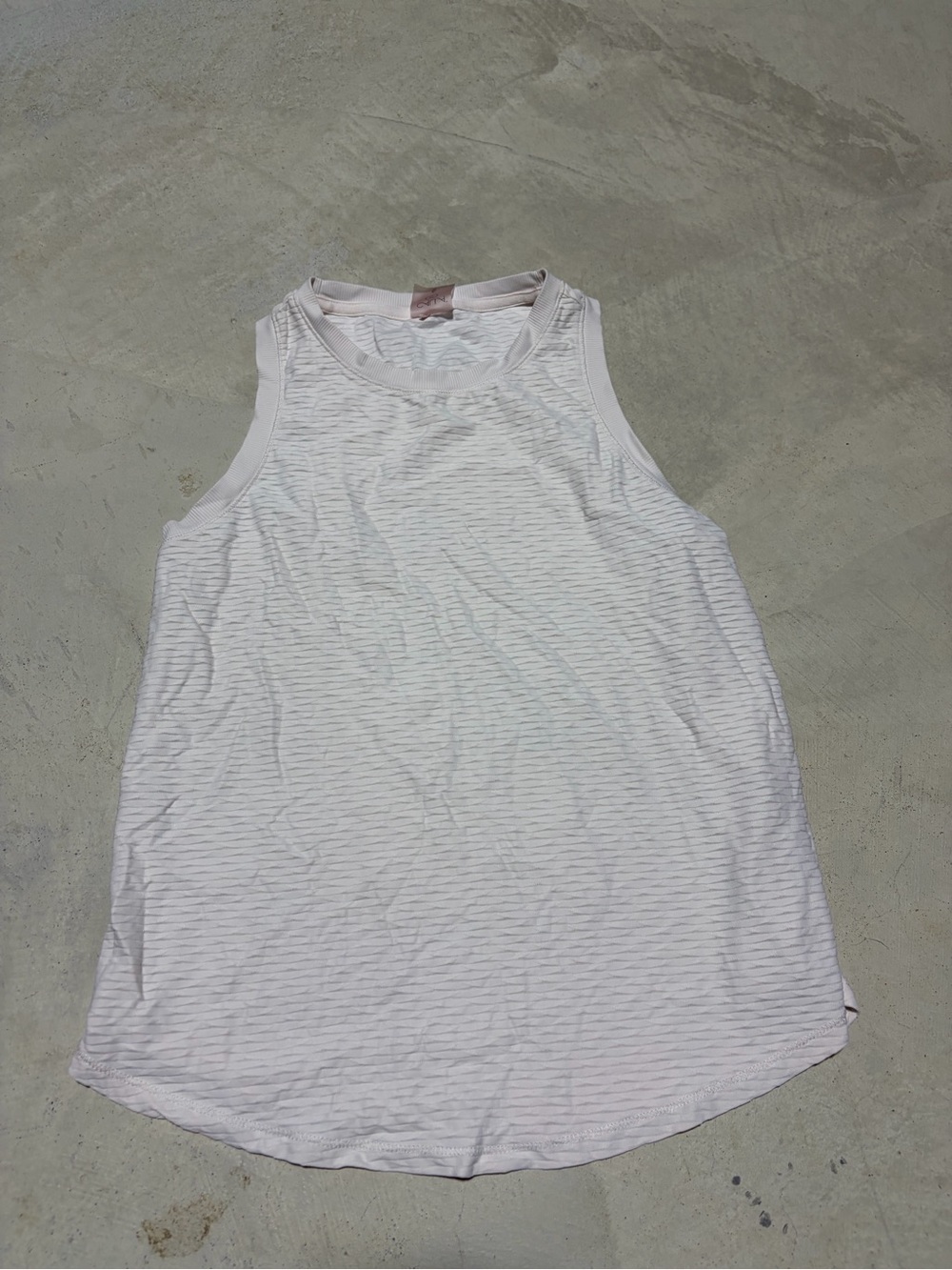 Calia Carrie underwood Women's Sleeveless Stripe Tank Top small